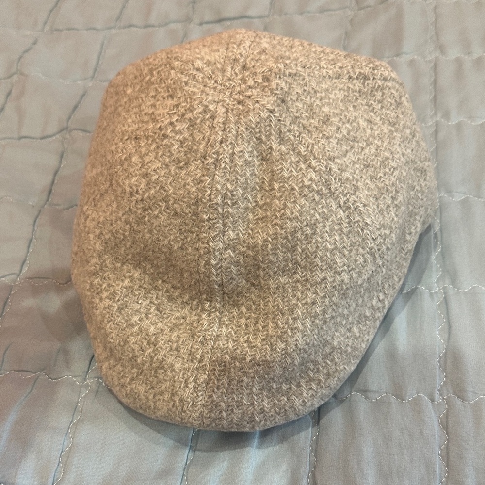 NEW Stylish Gray Tweed Cap - Picture 7 of 9